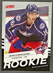 2008-09 Upper Deck Victory Rookie #201 Derick Brassard Blue Jackets